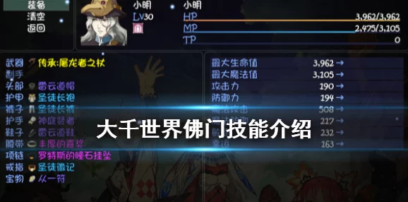 大千世界手游中佛门职业玩法深度解析与攻略指南