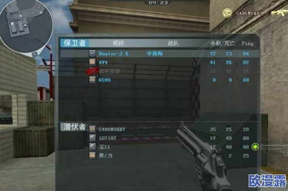 打雷擦大狙：在激烈的游戏对战中，玩家通过精准的操作和策略，成功击败敌人，实现了惊人的反击与胜利