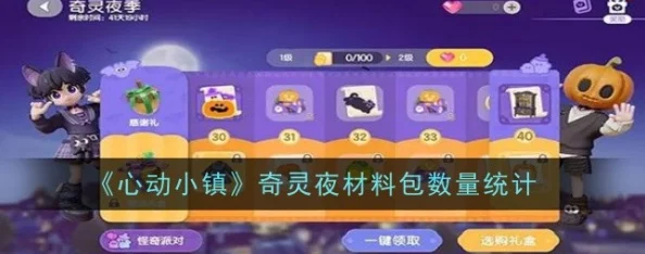 全面解析心动小镇奇灵夜材料包数量及获取攻略指南 全面解析心动小镇奇灵夜材料包数量及获取攻略指南