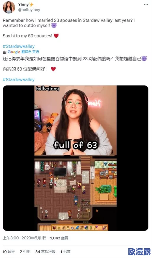 星露谷物语：男性角色与女性角色，哪个更适合你的游戏体验？