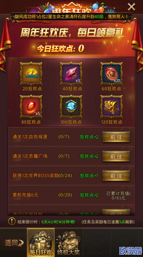 一刀传世中哪些活动是玩家必须要参与的重要活动？