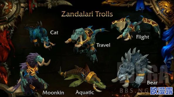 魔兽争霸三：深入解析，哪个龙种族在游戏中最为厉害？