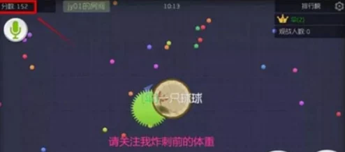 碰刺不被炸，球球大作战高效攻略：快速增加体重的绝妙技巧分享