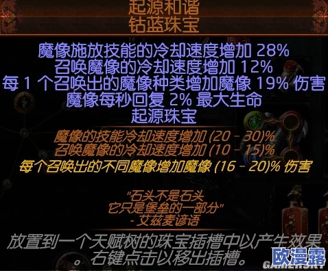 流放之路女巫赦罪召唤技能搭配最新，真心觉得这个搭配非常实用，值得一试！